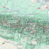 Pyreneen maps horizontaal Pyrenees