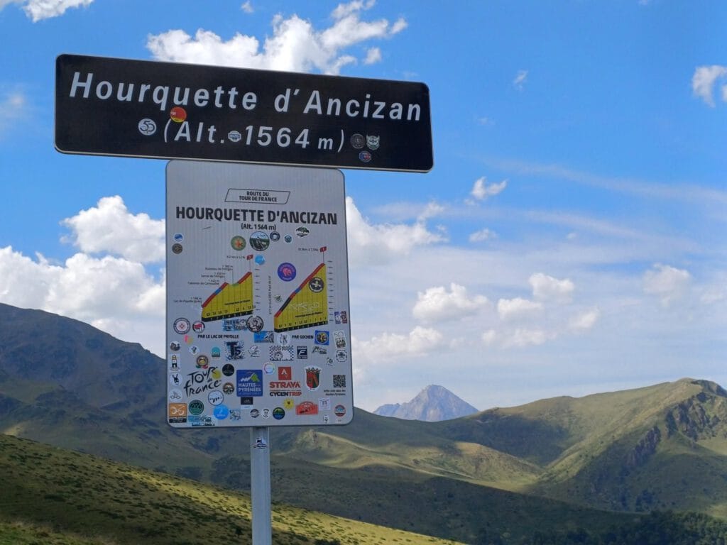 Hourquette cycling Pyrenees