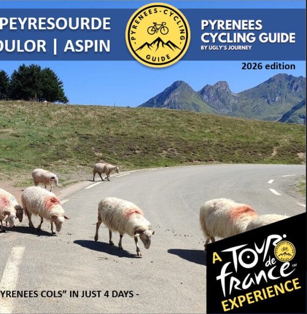 Front page guide GUIDE: PYRENEES CYCLING (4 day - 3 level - 70 page)
